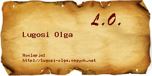 Lugosi Olga névjegykártya